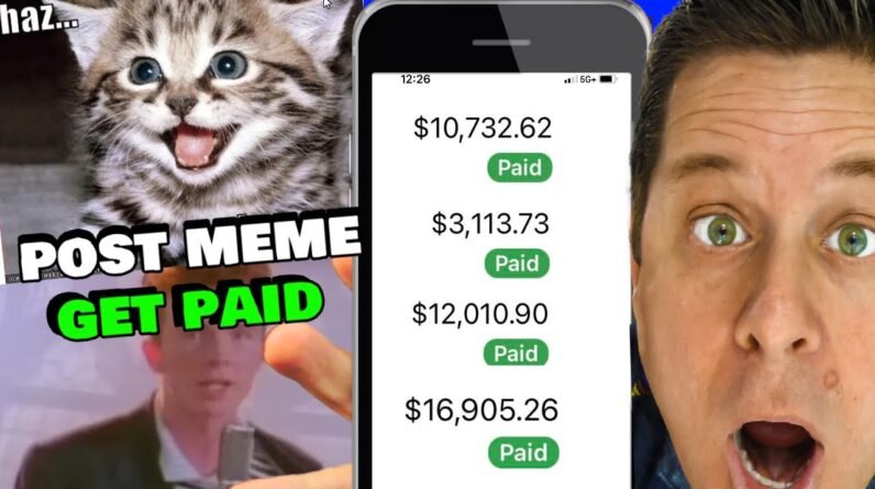 $419 A Day Sharing Memes On Facebook